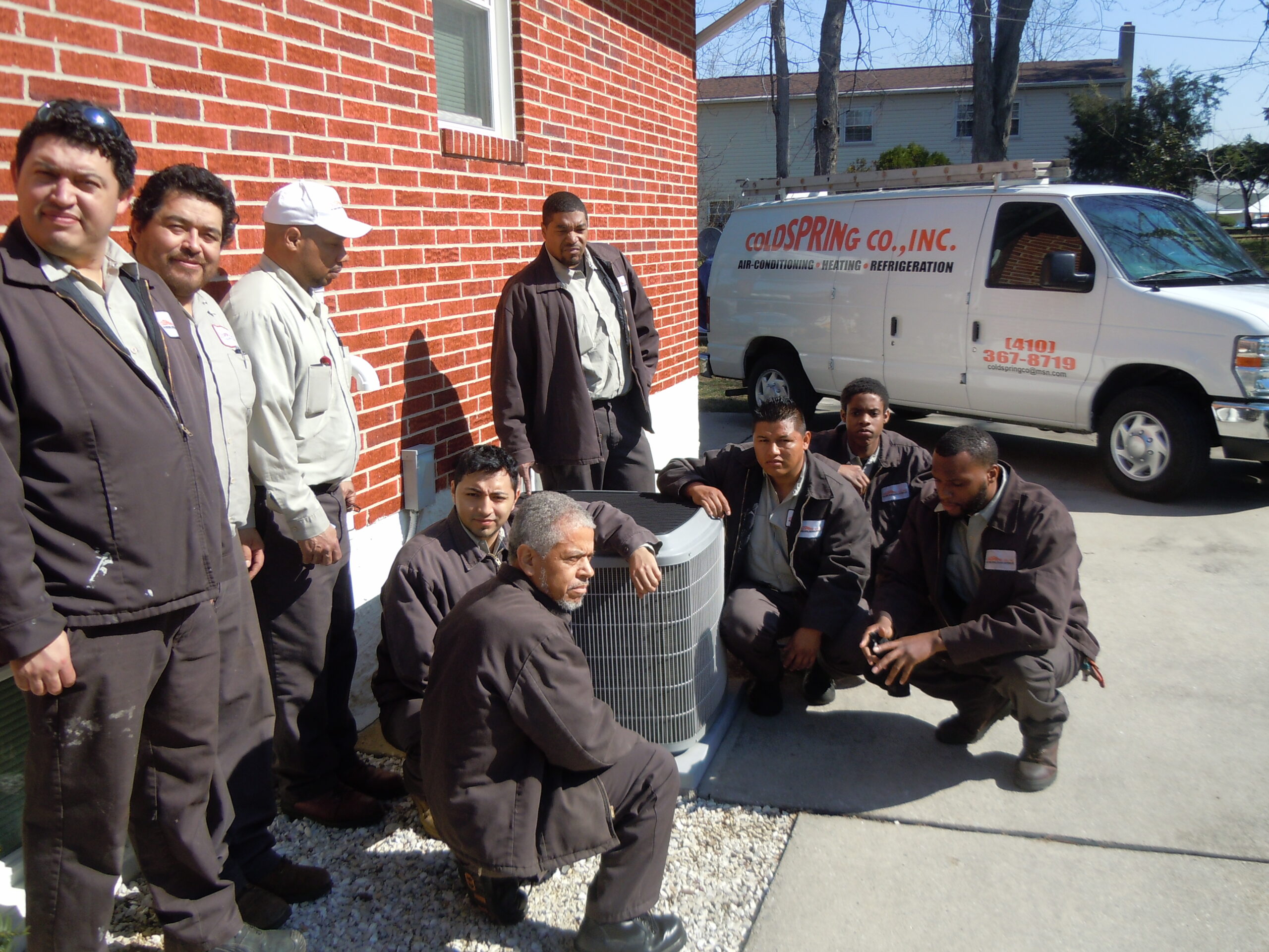 Coldspring-HVAC-Air-conditioning-heating-refrigeration-in-baltimore-Payne-HVAC-air-condition-Rheem-staff